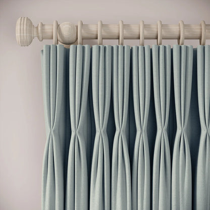 His Nibs Curtains - Linen Blend - Cirrus