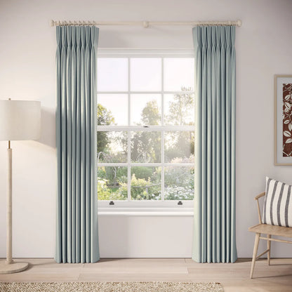 His Nibs Curtains - Linen Blend - Cirrus