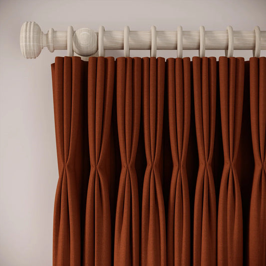 His Nibs Curtains - Linen Blend - Flare
