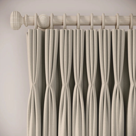 His Nibs Curtains - Linen Blend - Skimming