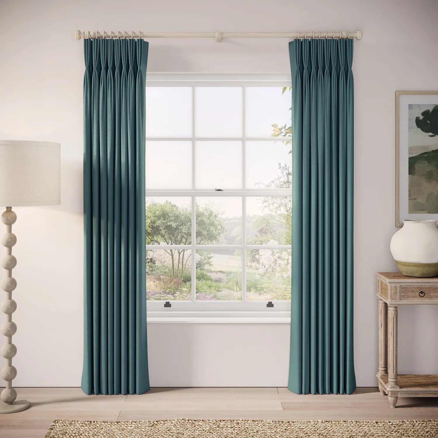 His Nibs Curtains - Linen Blend - Wilhelm II
