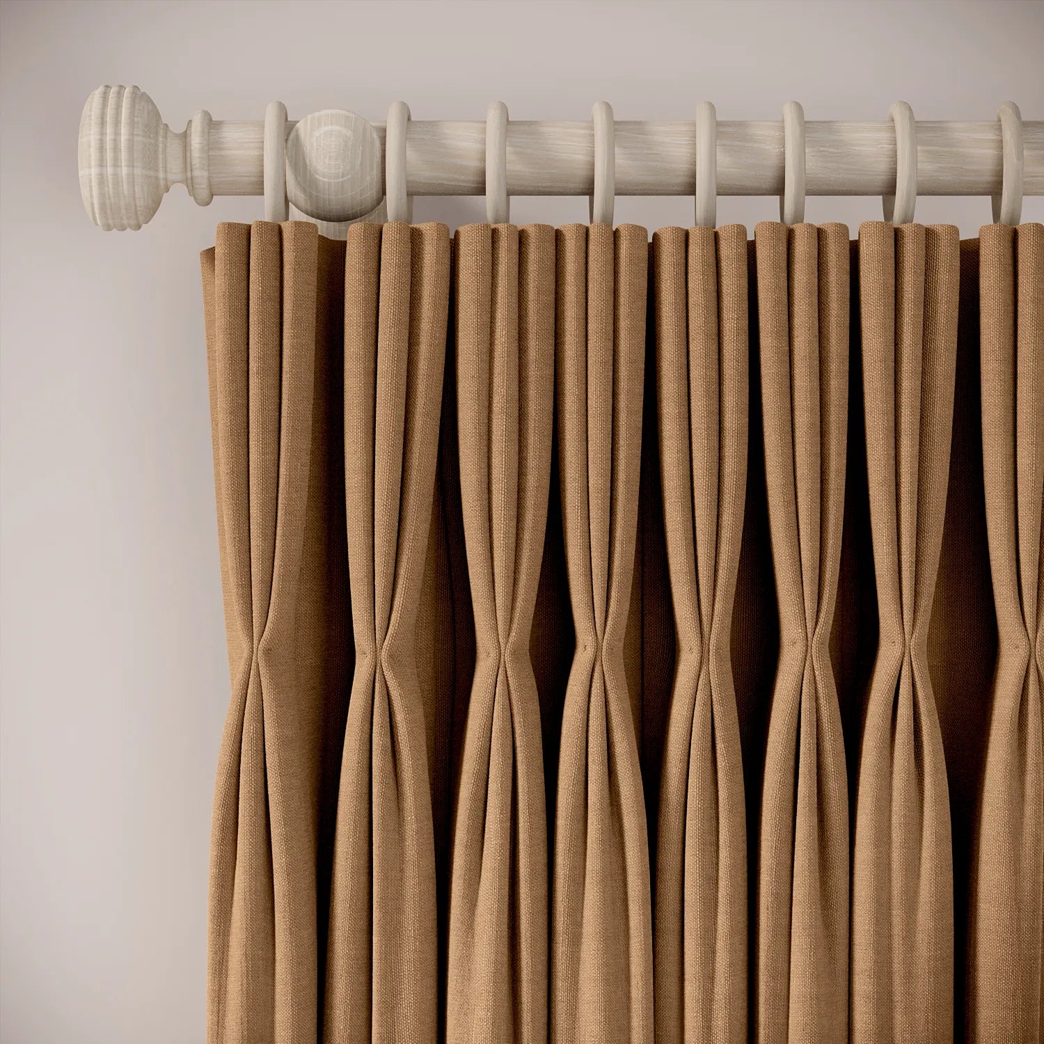 His Nibs Curtains - Pure Linen - Dust Bunny