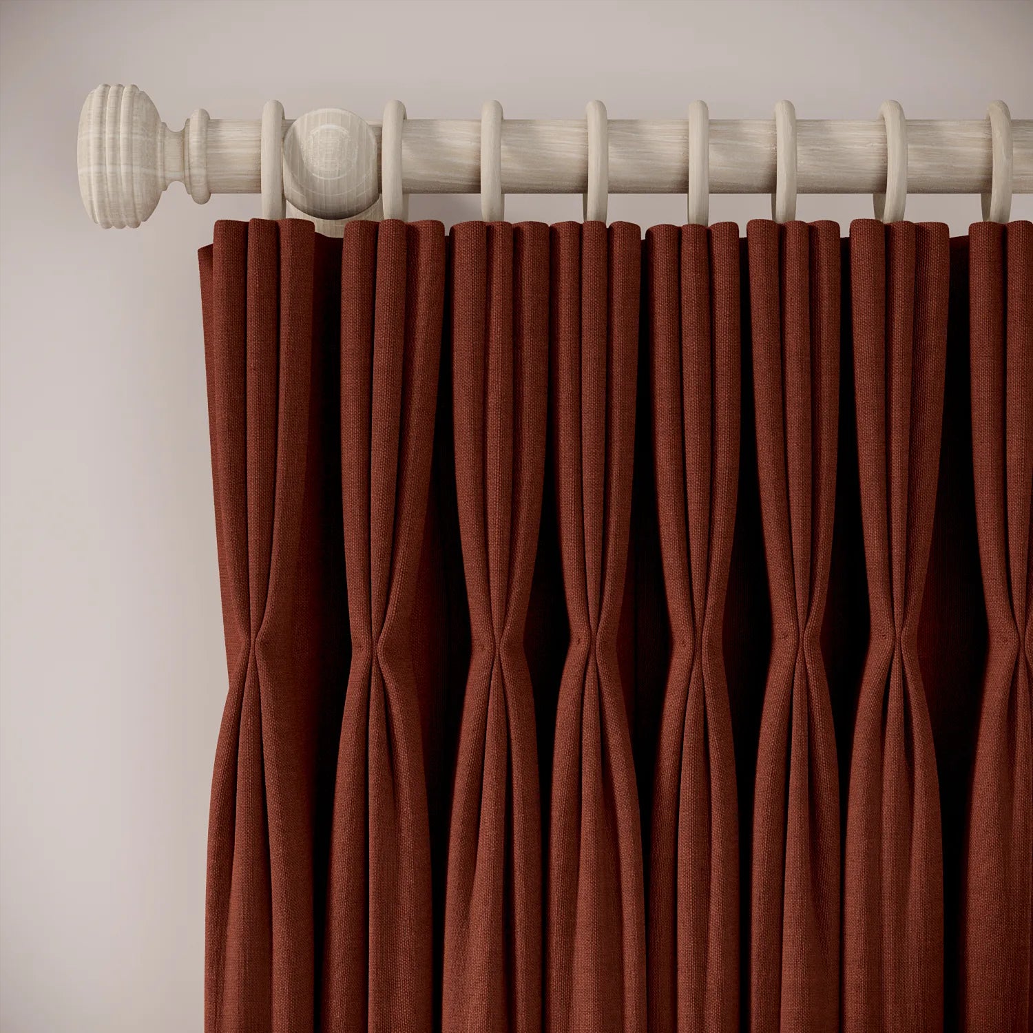 His Nibs Curtains - Pure Linen - Oscar Night