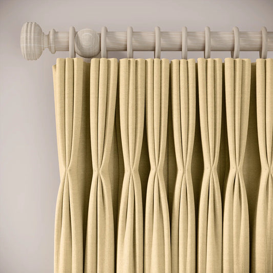 His Nibs Curtains - Pure Linen - Overnight Oats