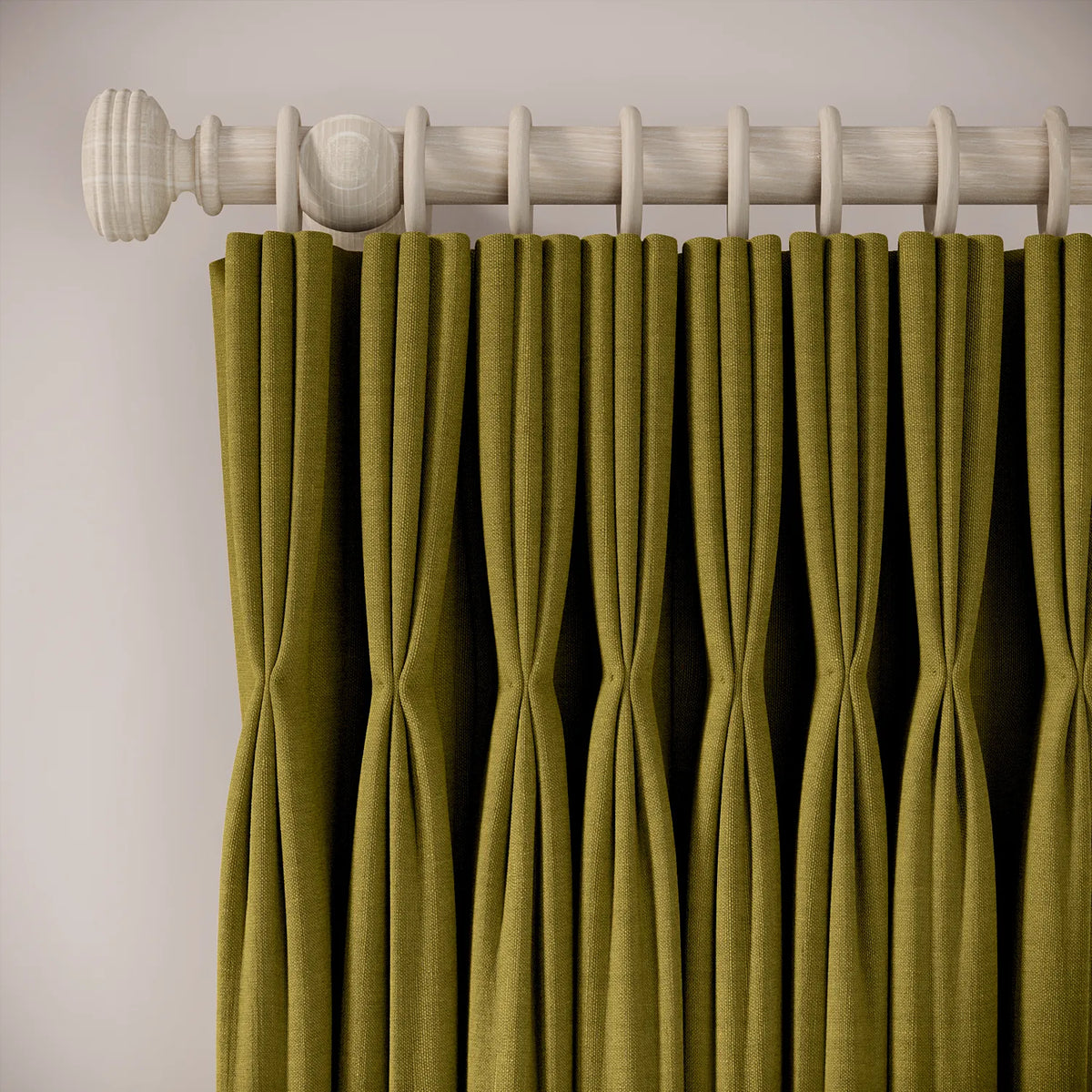 His Nibs Curtains - Pure Linen - Verdello