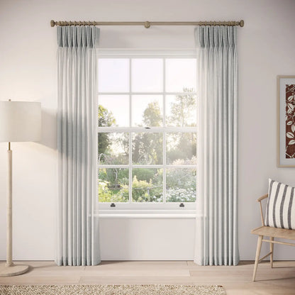 His Nibs Curtains - Slubby Sheer - Reykjavik