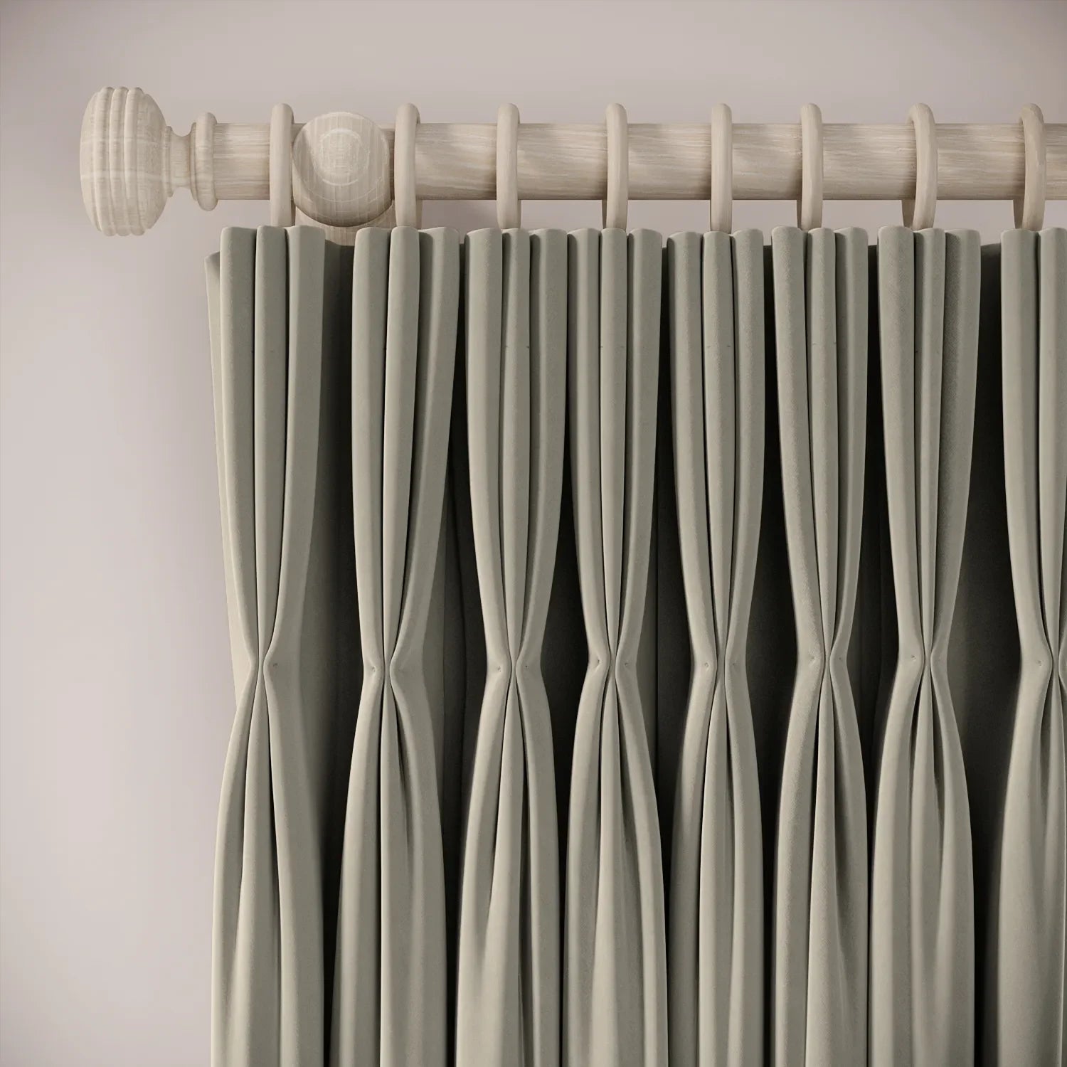 His Nibs Curtains - Soft Velvet - Cornish