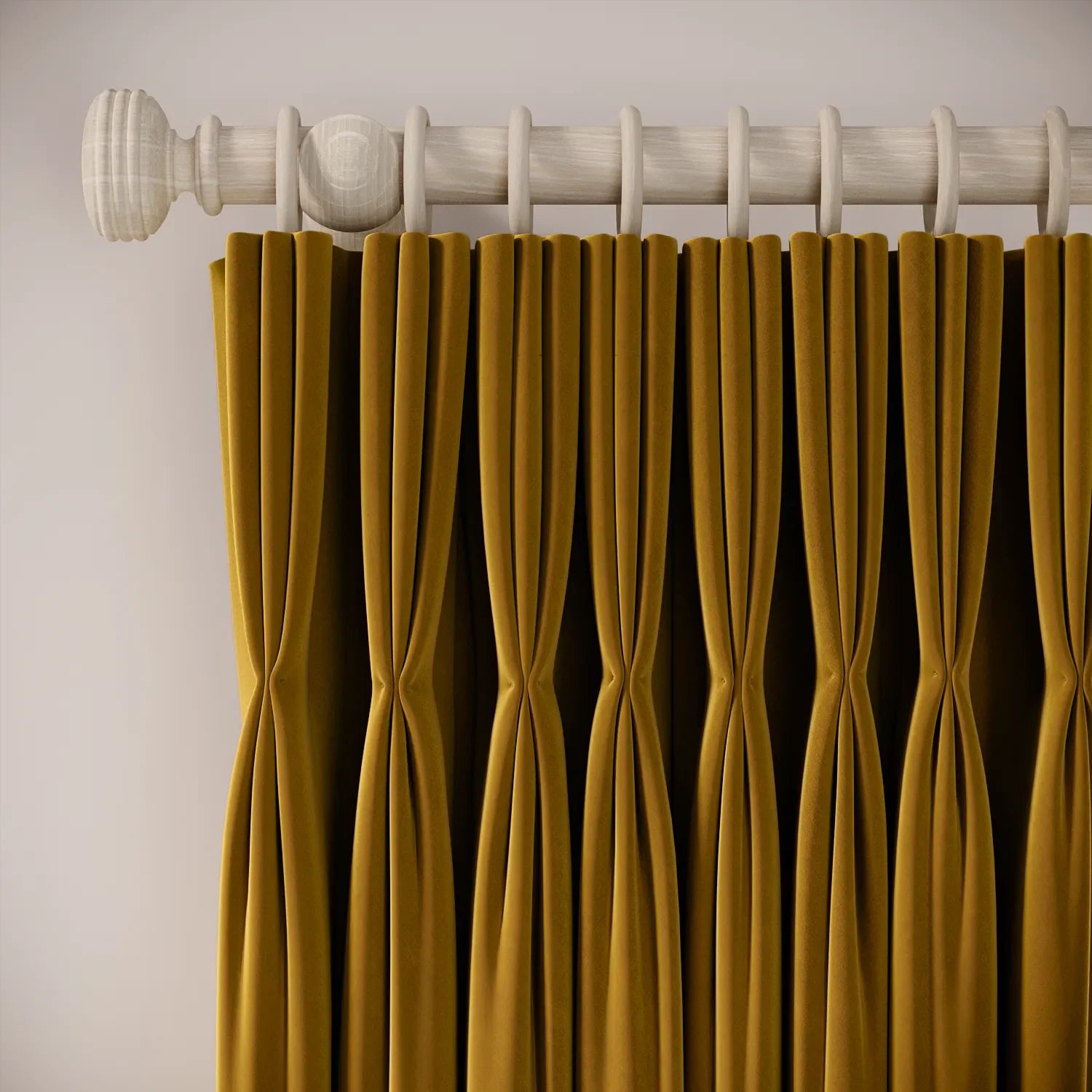 His Nibs Curtains - Soft Velvet - Lucky Strike