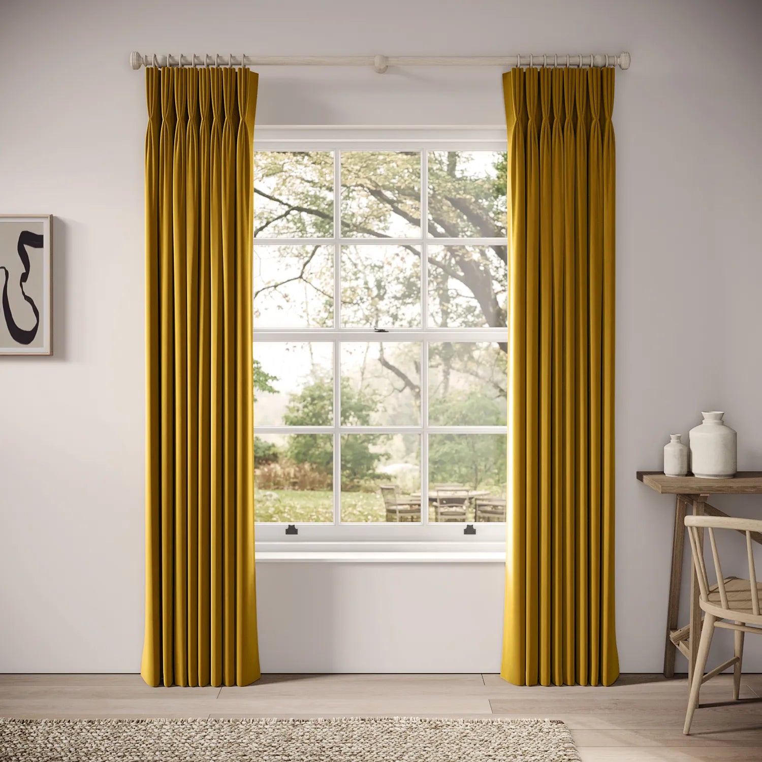 His Nibs Curtains - Soft Velvet - Lucky Strike