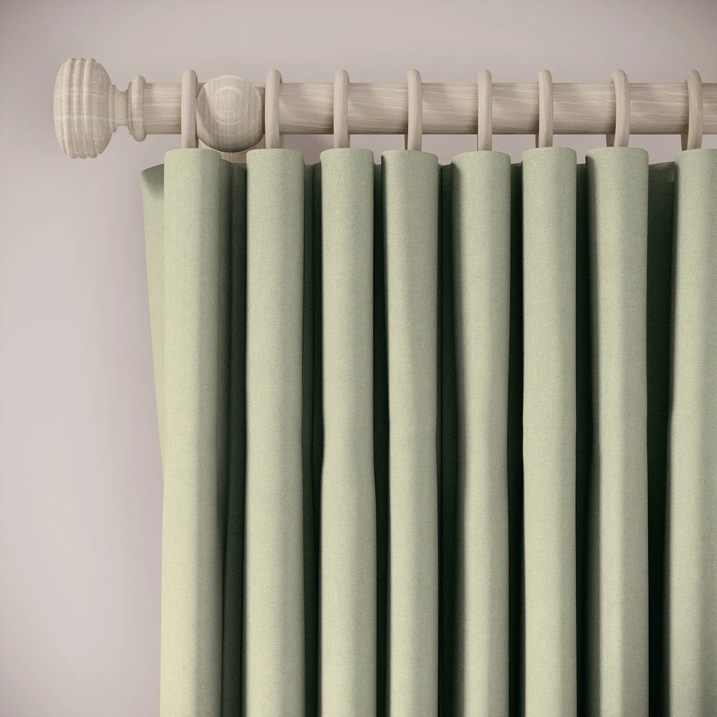 Lazy Sunday Curtains - Brushed Cotton - Robin's Egg