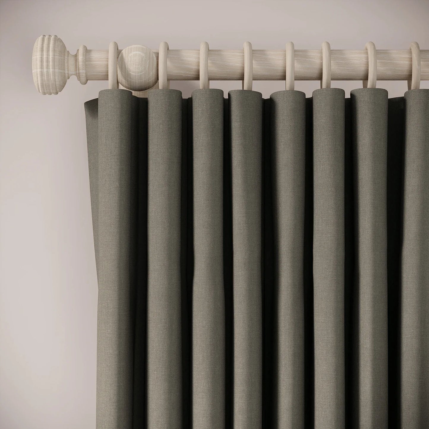 Lazy Sunday Curtains - Brushed Cotton - Stratus