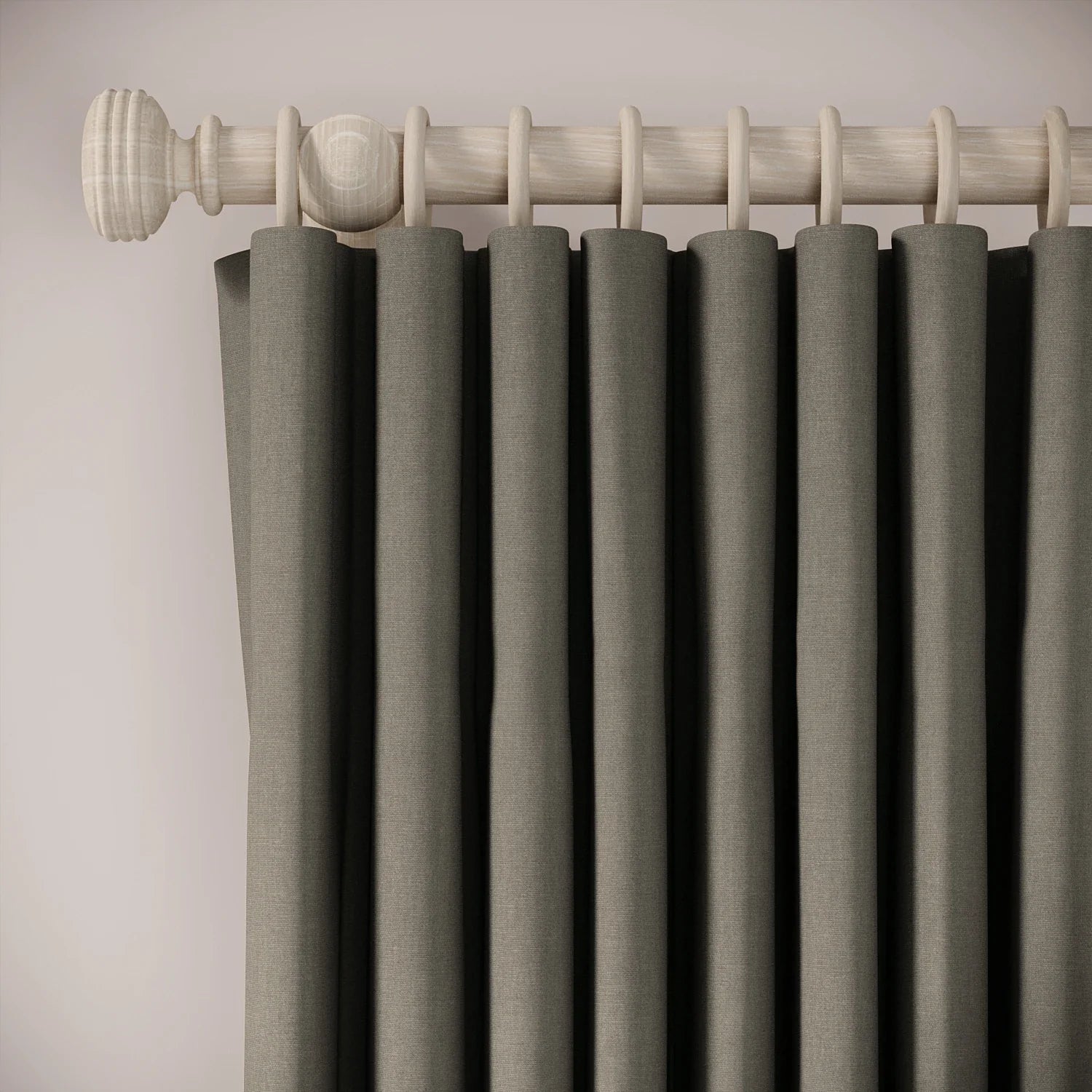Lazy Sunday Curtains - Brushed Cotton - Stratus