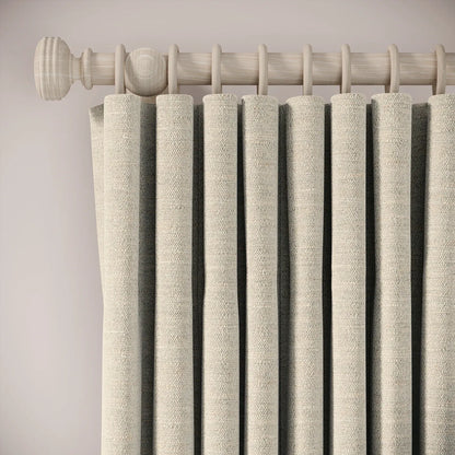 Lazy Sunday Curtains - Eco Boucle - Pebblish