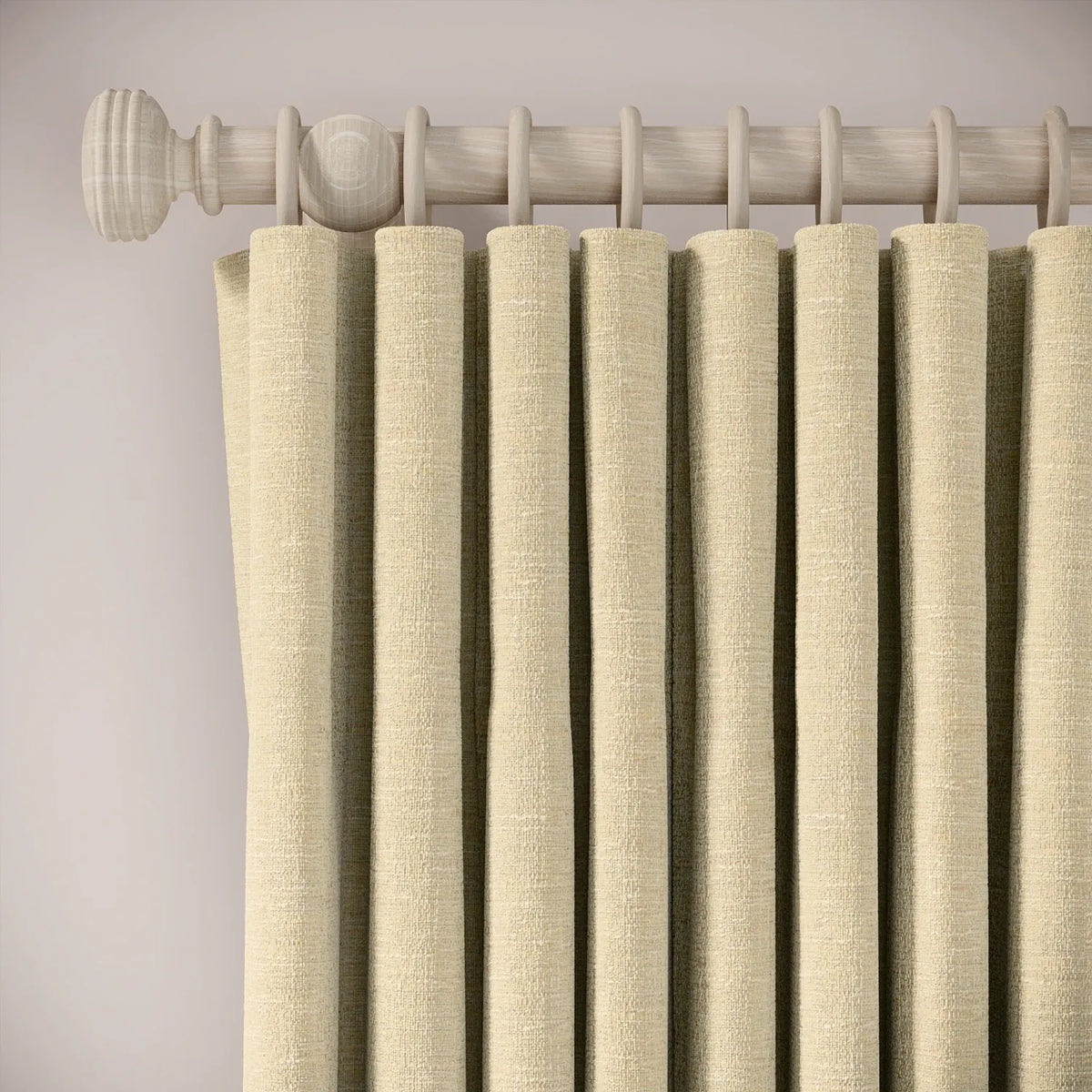 Lazy Sunday Curtains - Eco Boucle - Viennese Whirl