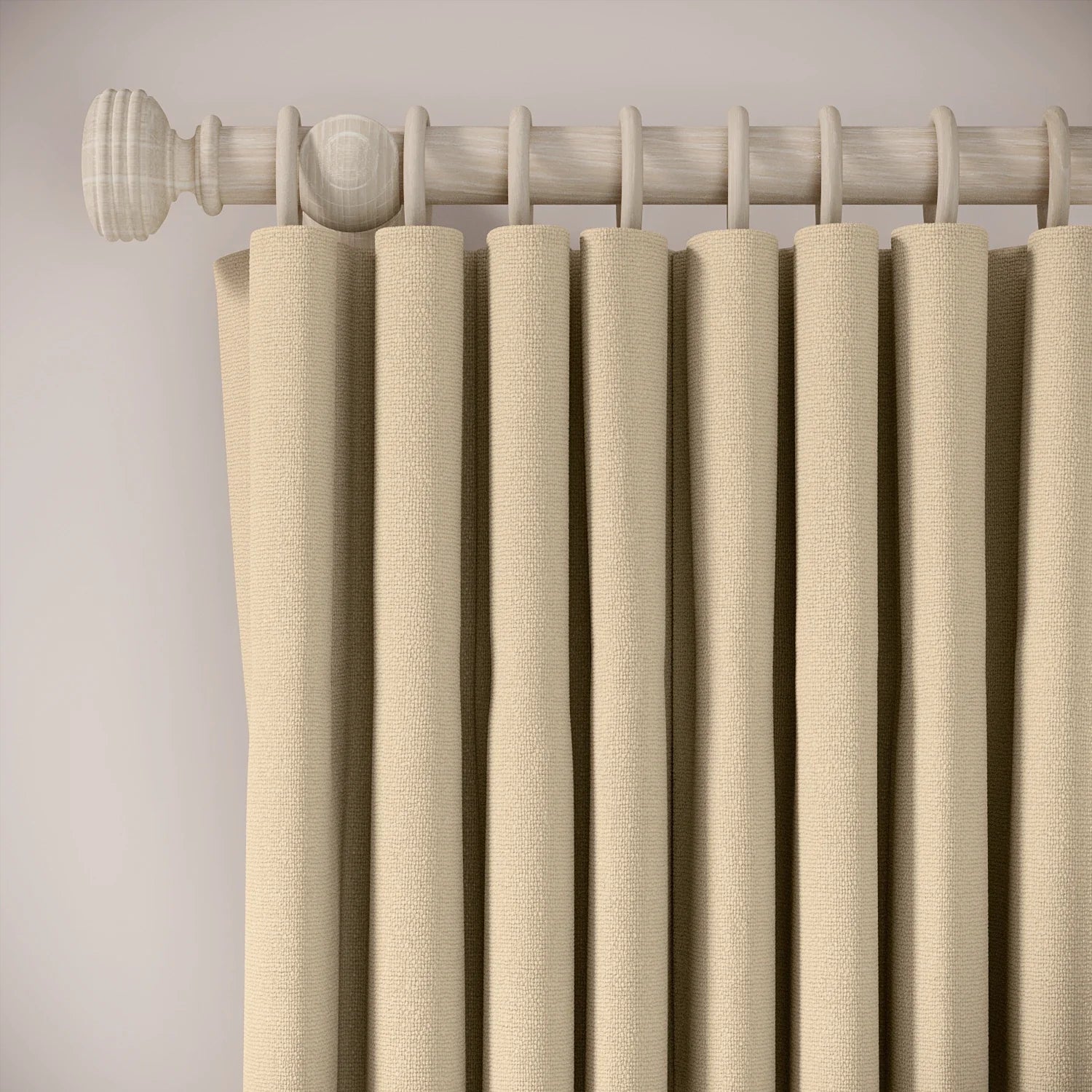 Lazy Sunday Curtains - Eco Weave - Limpet