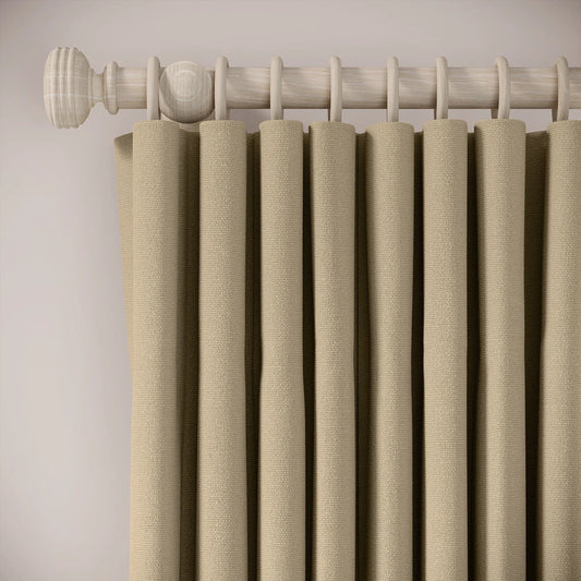 Lazy Sunday Curtains - Eco Weave - Milky Coffee