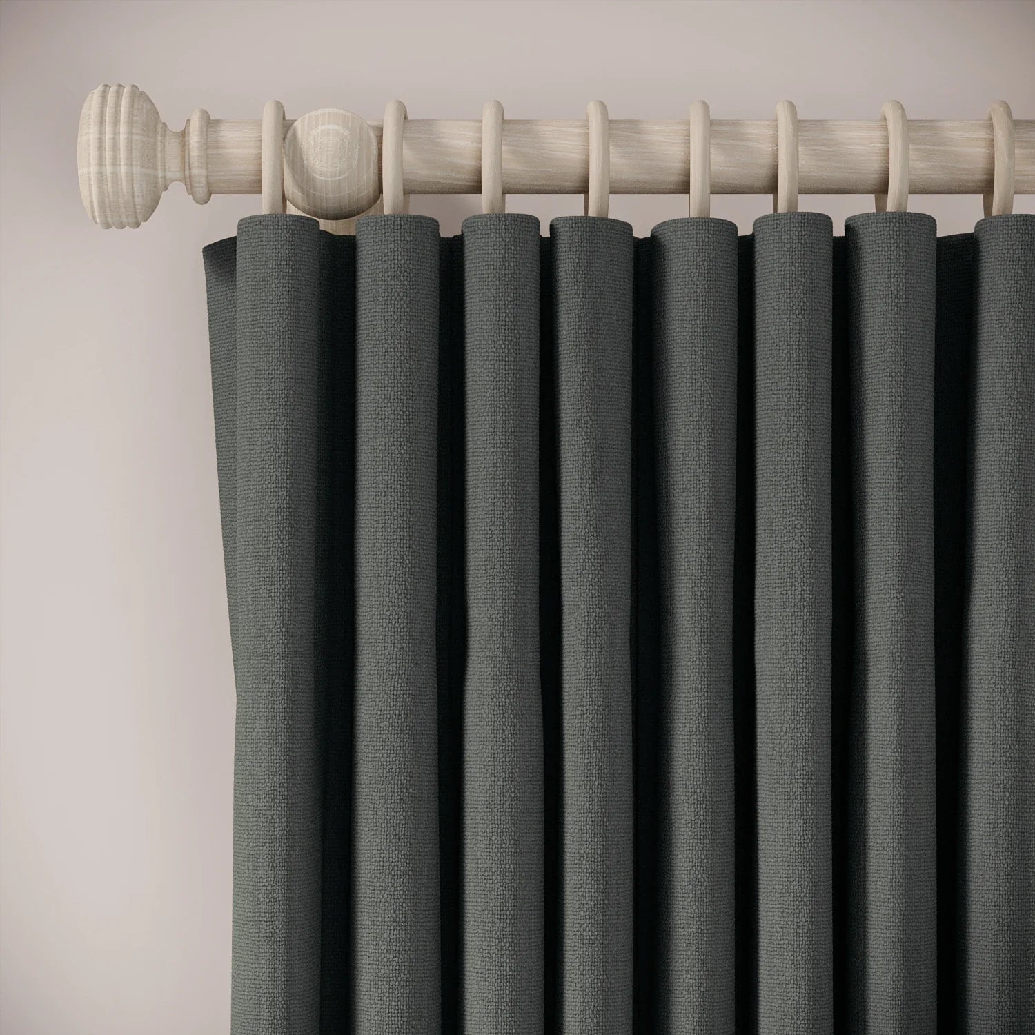 Lazy Sunday Curtains - Eco Weave - Plunge