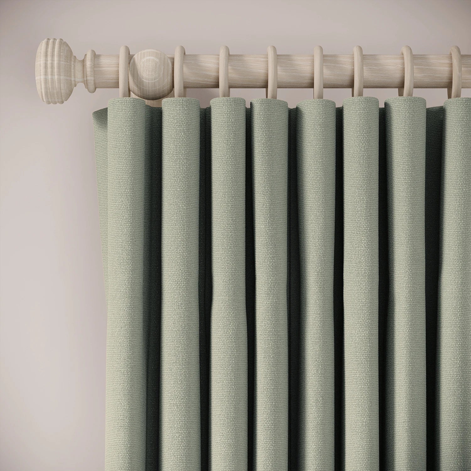 Lazy Sunday Curtains - Eco Weave - Tidal Pool