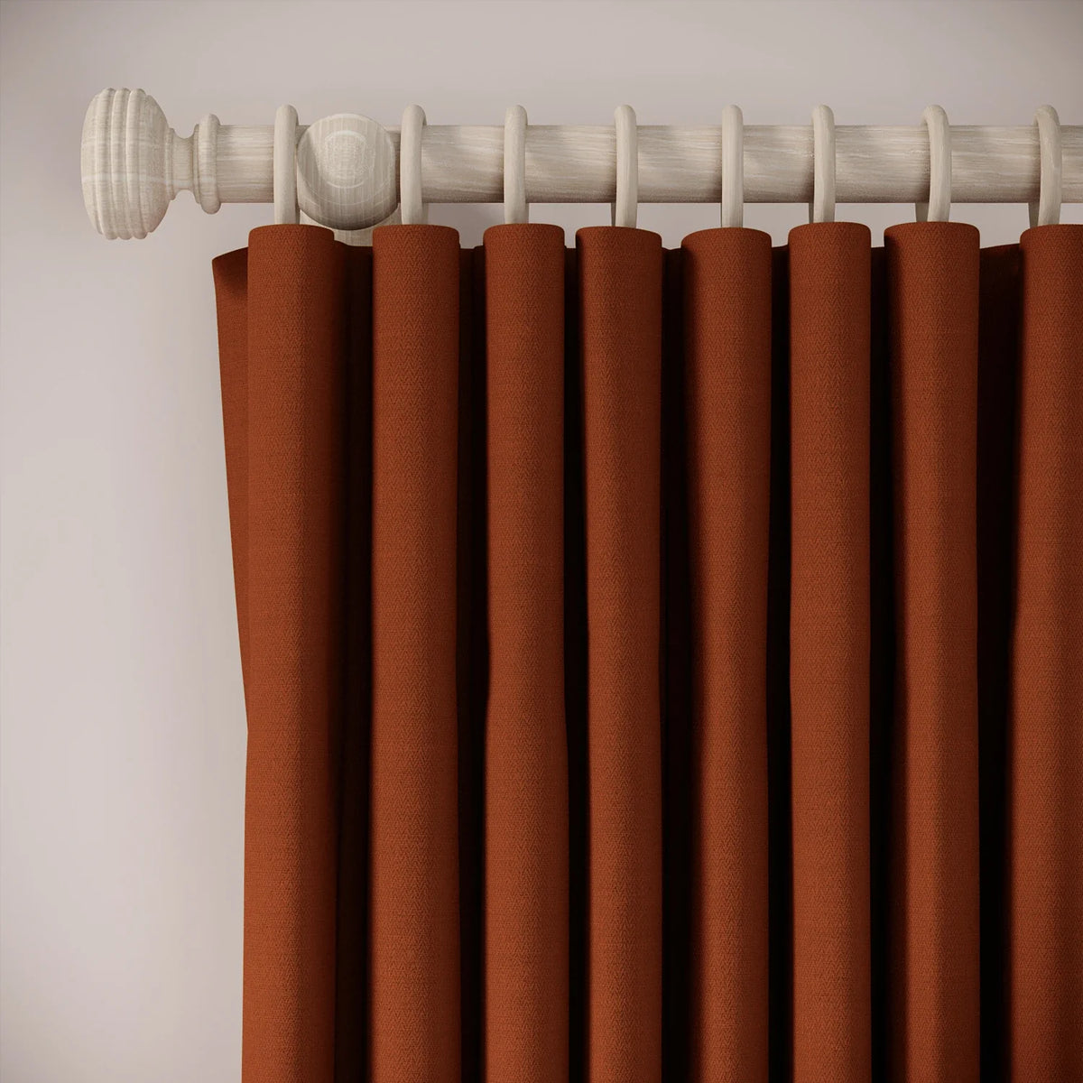 Lazy Sunday Curtains - Linen Blend - Flare