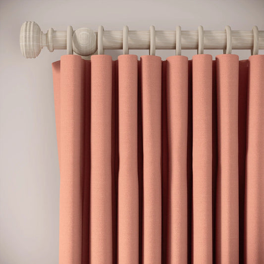 Lazy Sunday Curtains - Linen Blend - Lollipop