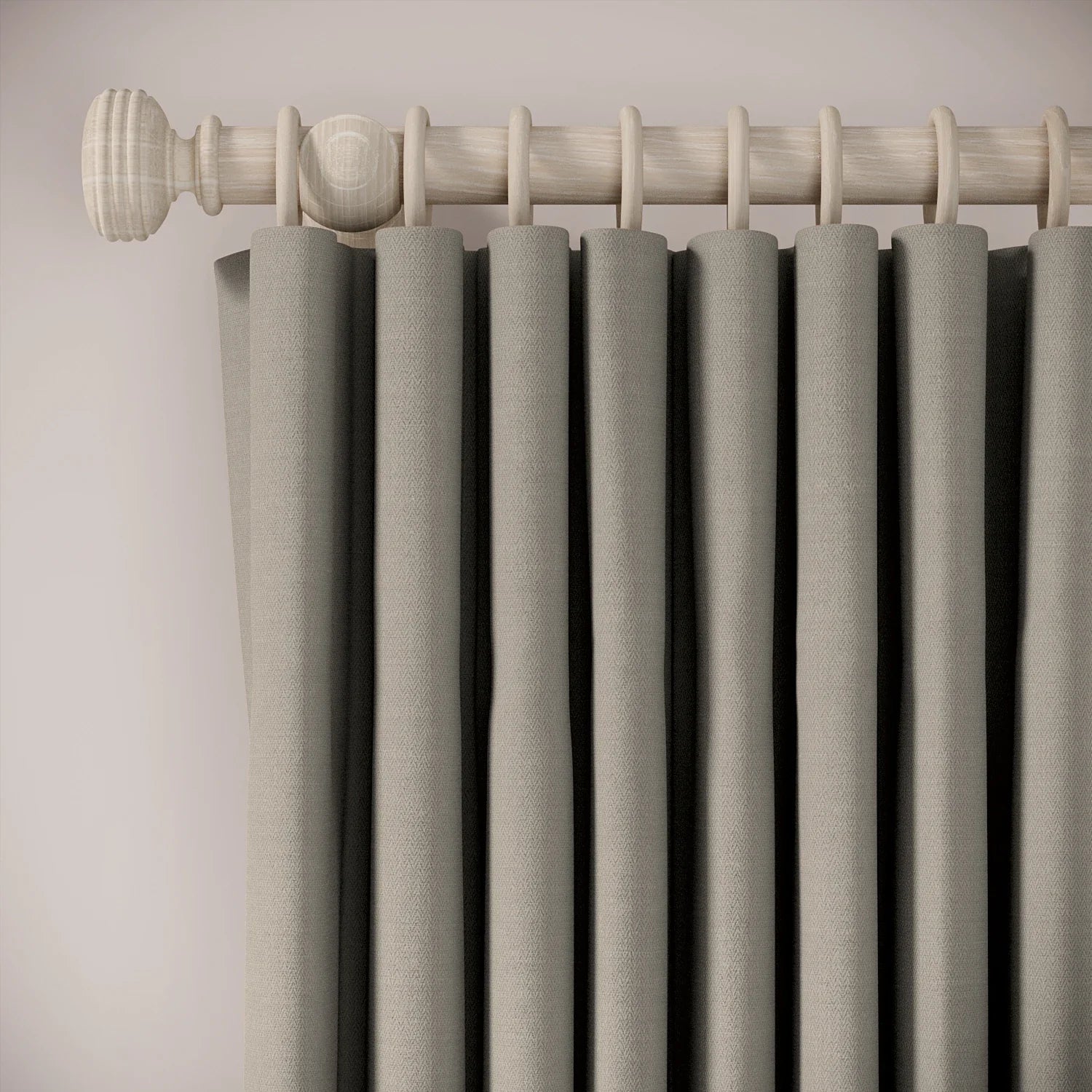 Lazy Sunday Curtains - Linen Blend - St Clements