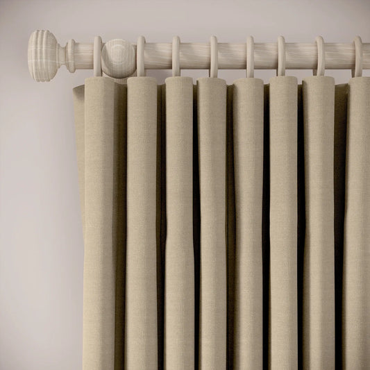 Lazy Sunday Curtains - Pure Linen - Biscotti