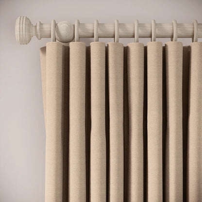 Lazy Sunday Curtains - Pure Linen - Conch