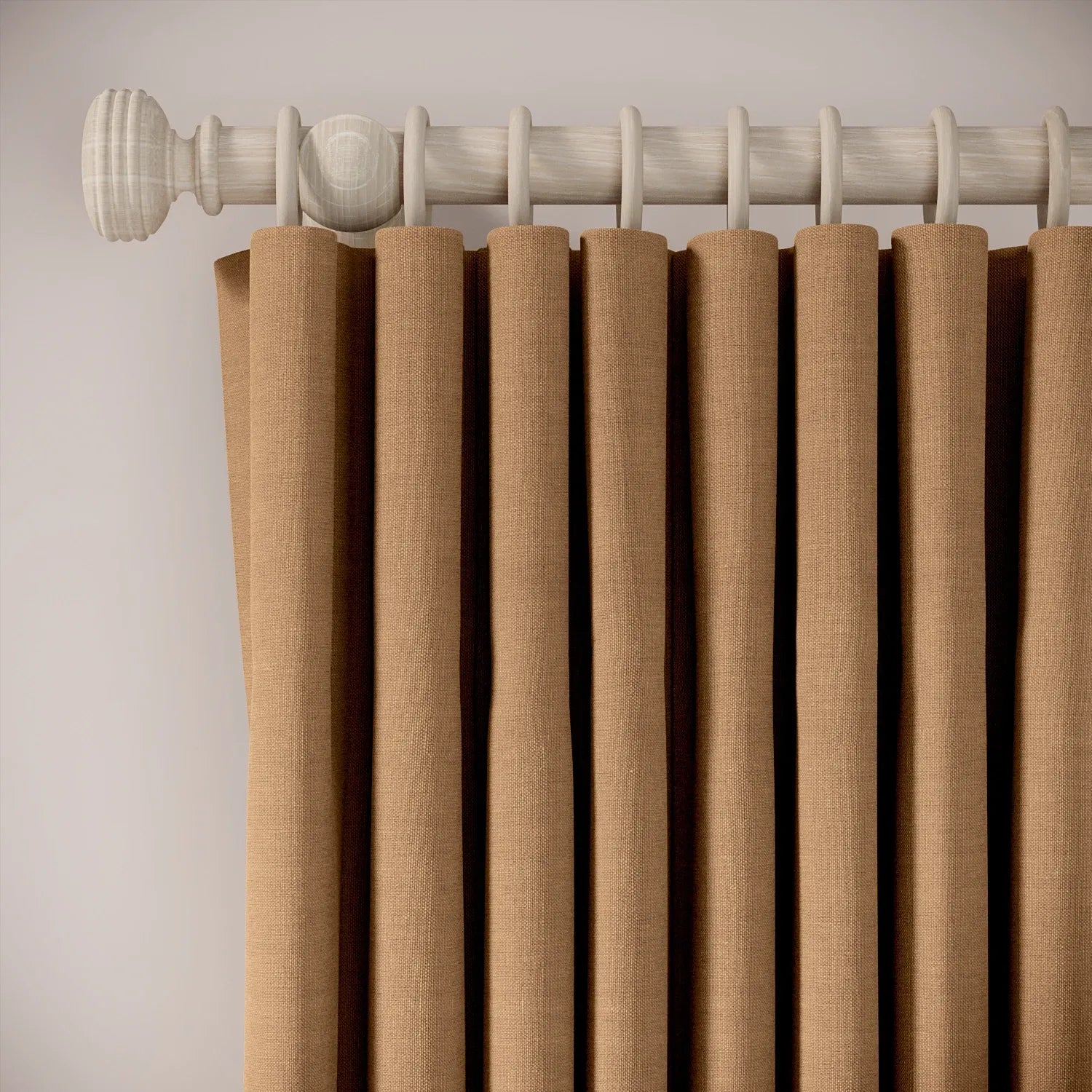 Lazy Sunday Curtains - Pure Linen - Dust Bunny