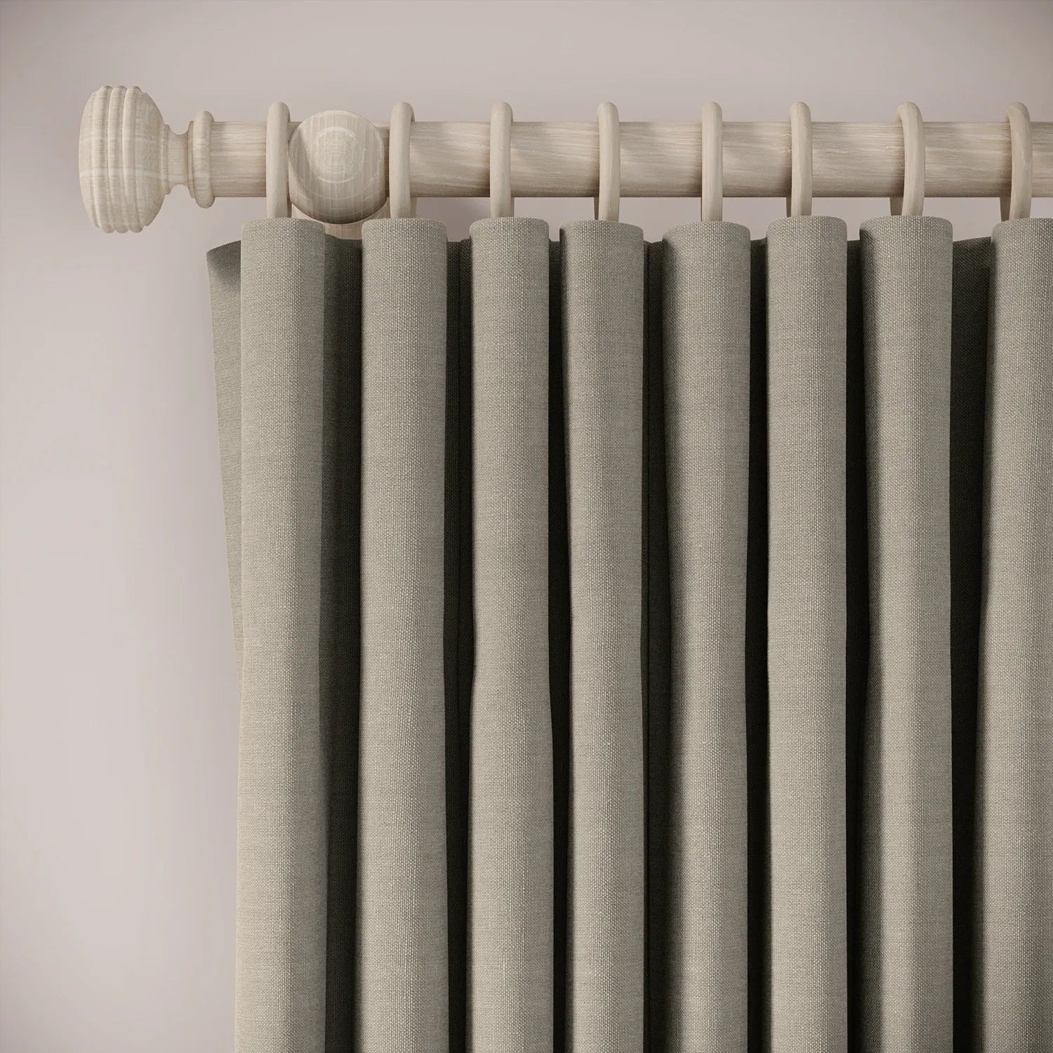 Lazy Sunday Curtains - Pure Linen - Powis Castle