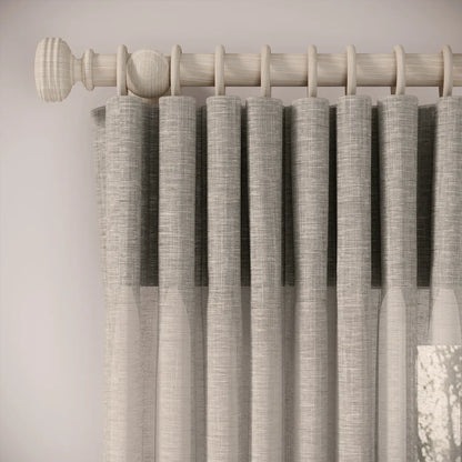 Lazy Sunday Curtains - Slubby Sheer - Hen of the Woods