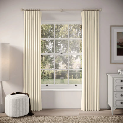 Lazy Sunday Curtains - Soft Velvet - Dover