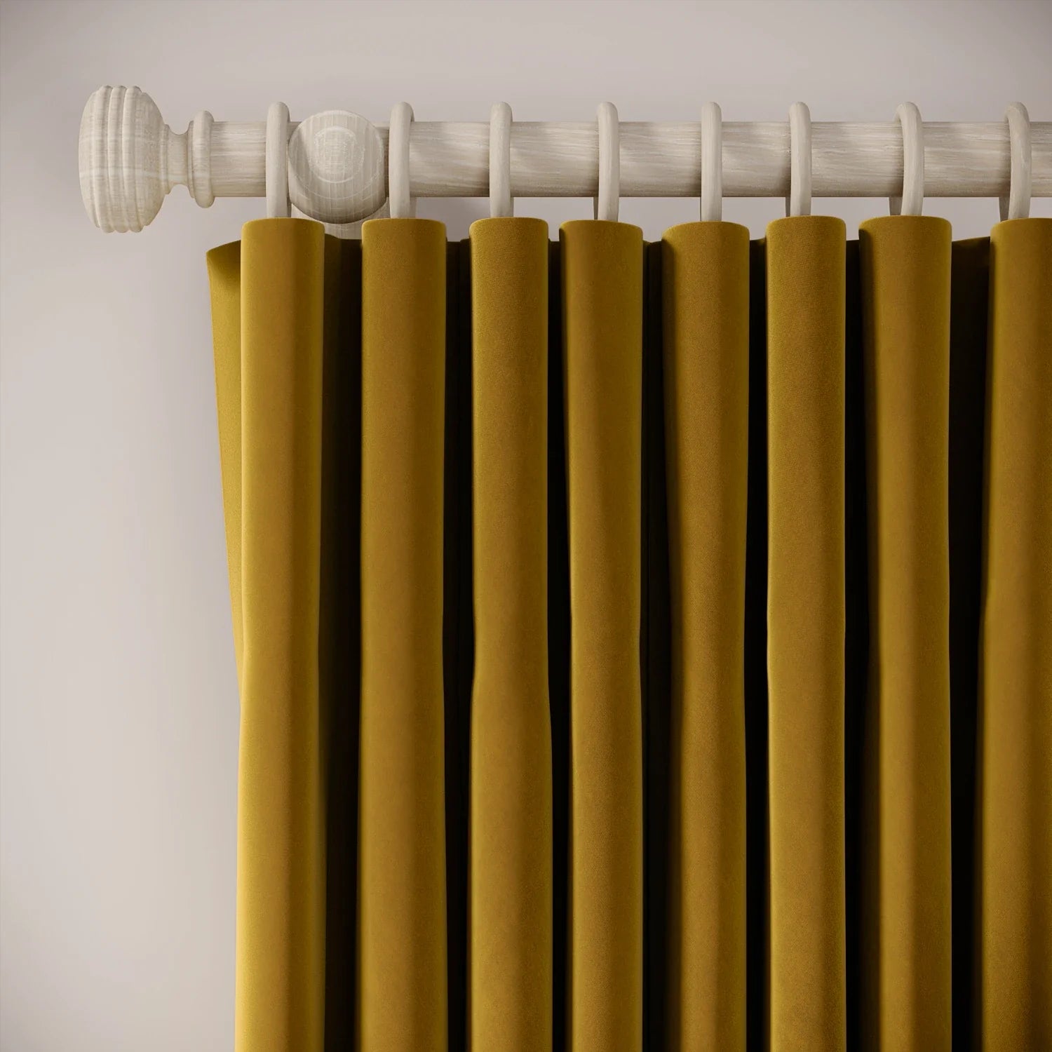 Lazy Sunday Curtains - Soft Velvet - Lucky Strike