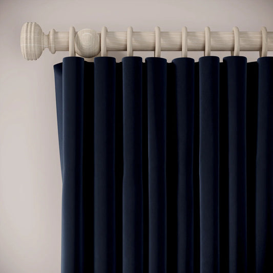 Lazy Sunday Curtains - Soft Velvet - Nocturne
