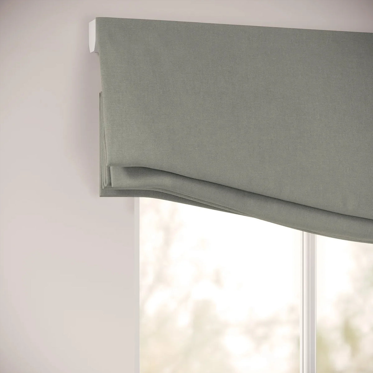 Lumley Blind - Brushed Cotton - Ariel