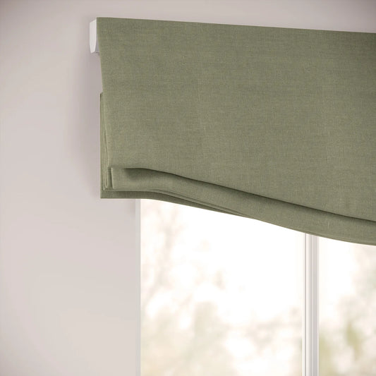 Lumley Blind - Pure Linen - Herbal