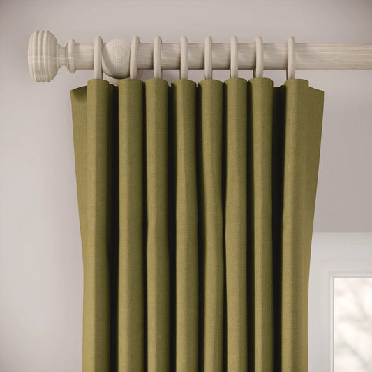 Matchbox Curtains - Brushed Cotton - Cricket