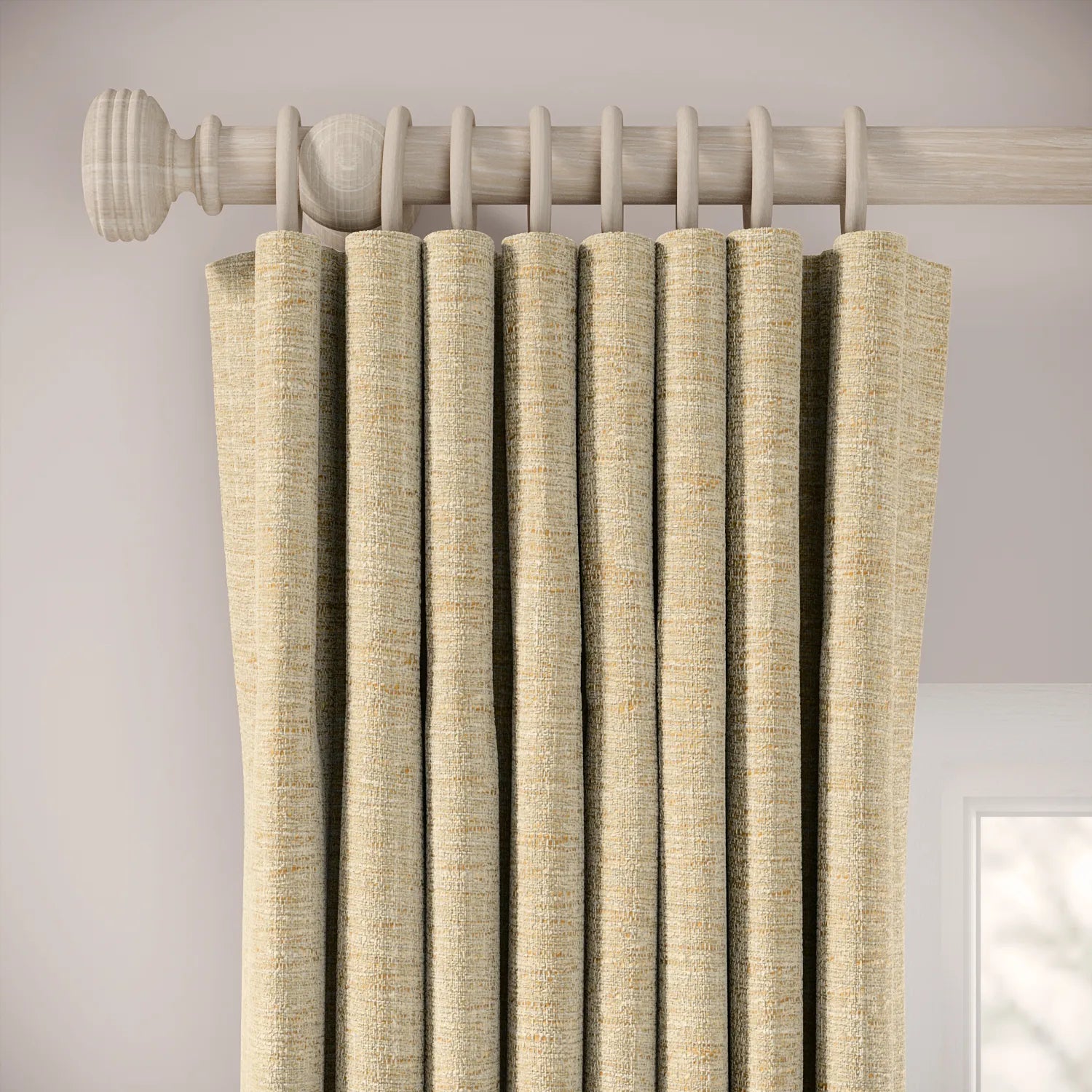 Matchbox Curtains - Eco Boucle - Demerara