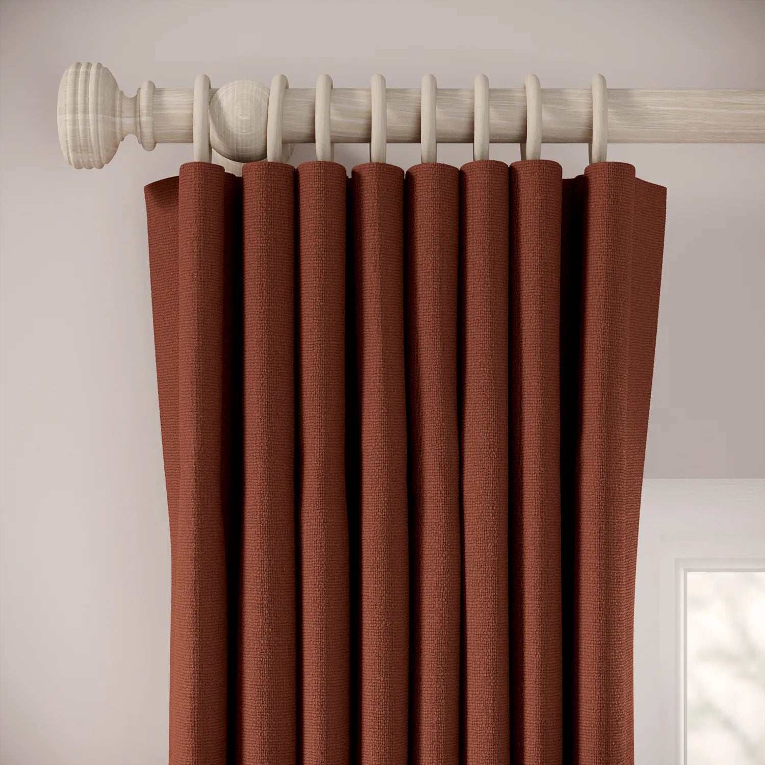 Matchbox Curtains - Eco Weave - Brimstone