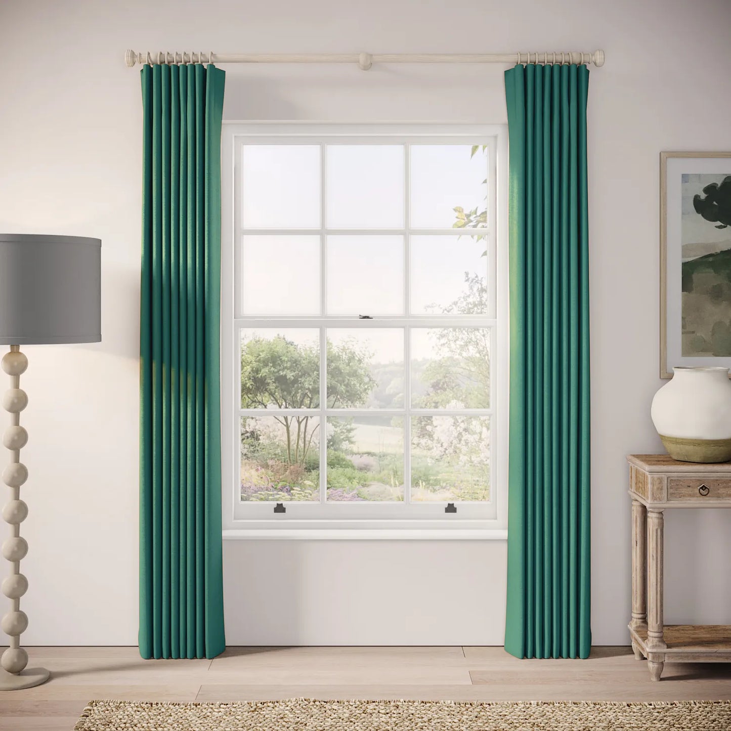 Matchbox Curtains - Linen Blend - Agra