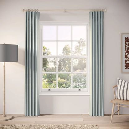 Matchbox Curtains - Linen Blend - Cirrus