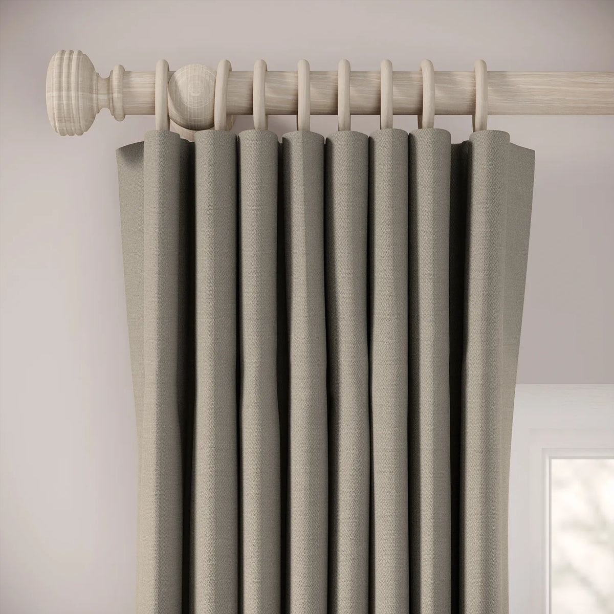 Matchbox Curtains - Linen Blend - Simmer