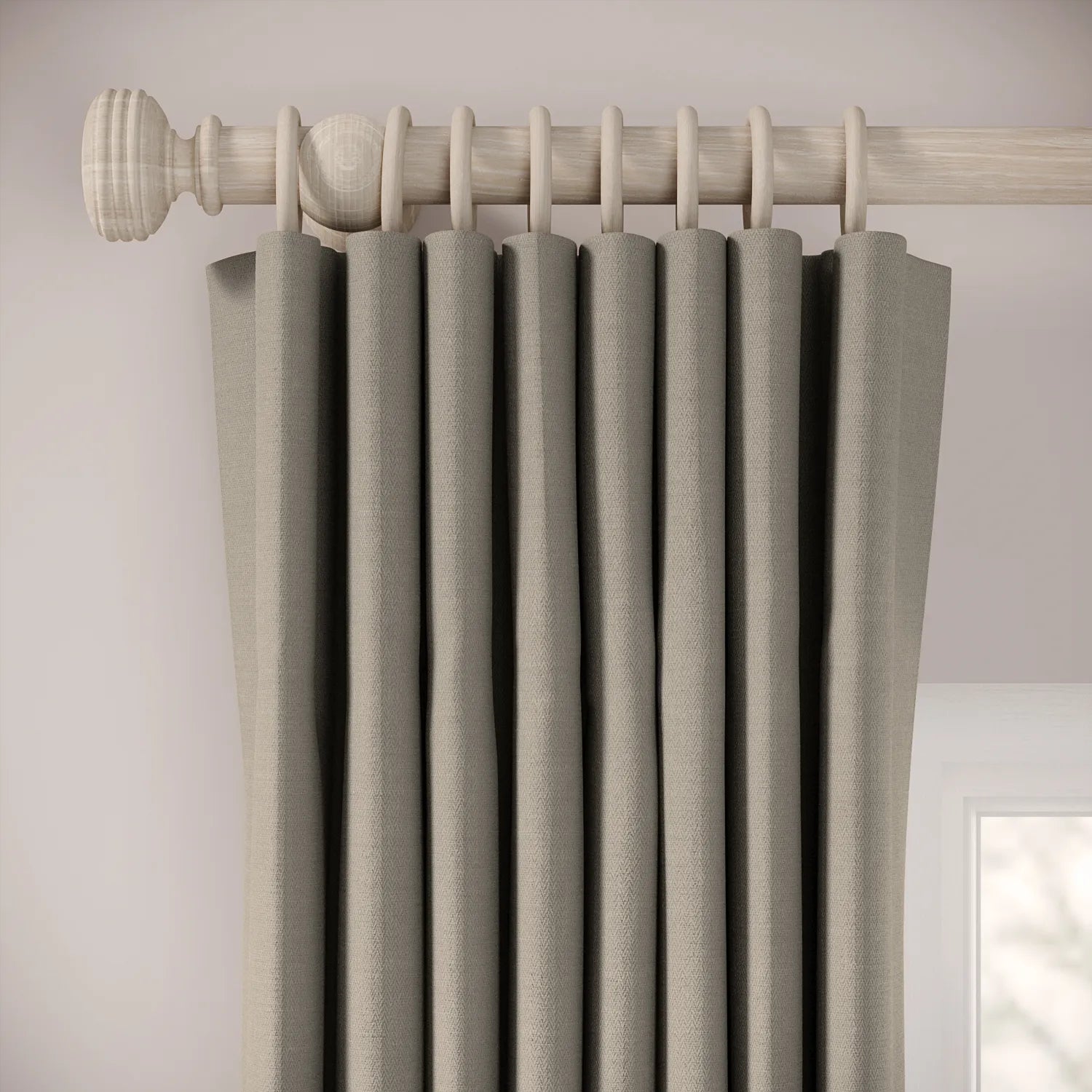 Matchbox Curtains - Linen Blend - Simmer