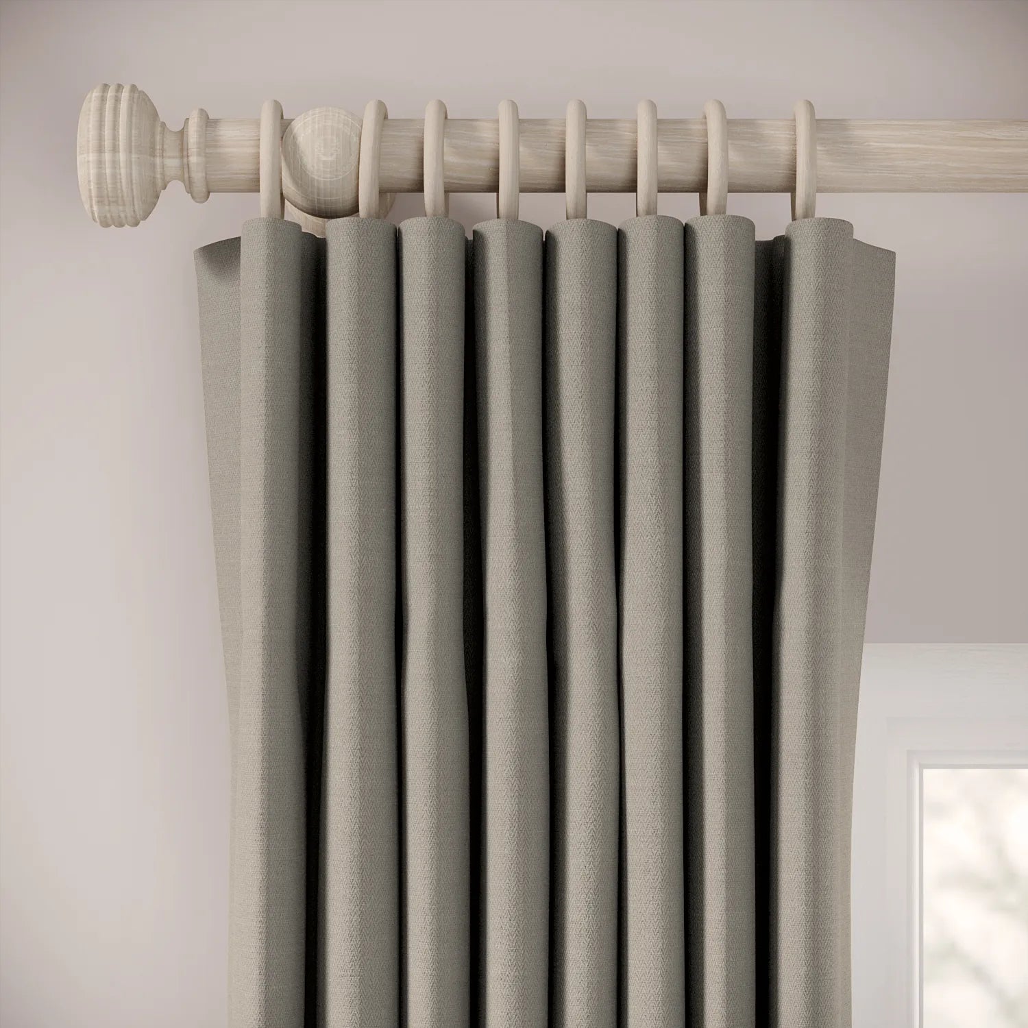 Matchbox Curtains - Linen Blend - St Clements