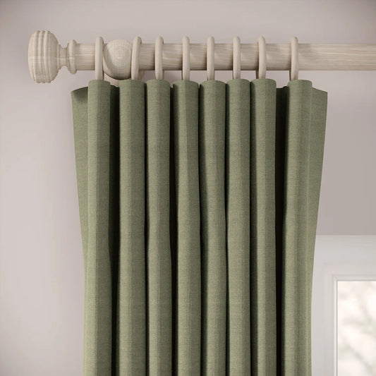 Matchbox Curtains - Pure Linen - Herbal