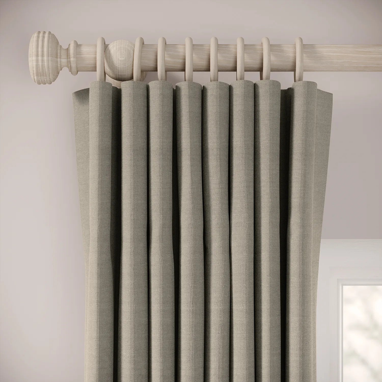 Matchbox Curtains - Pure Linen - Powis Castle