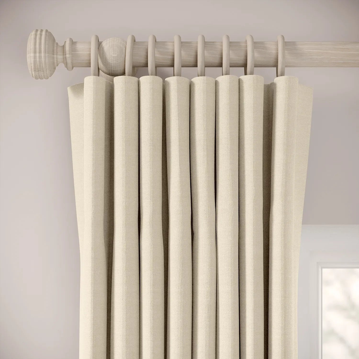 Matchbox Curtains - Pure Linen - Shakespeare