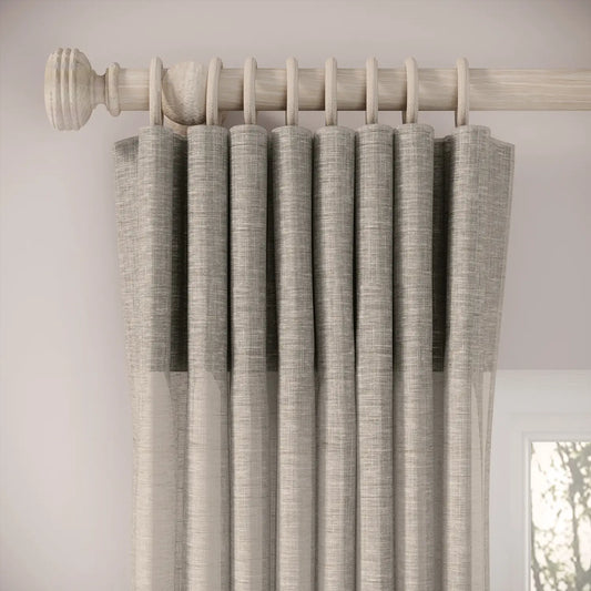 Matchbox Curtains - Slubby Sheer - Hen of the Woods