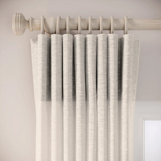 Matchbox Curtains - Slubby Sheer - Lighthouse