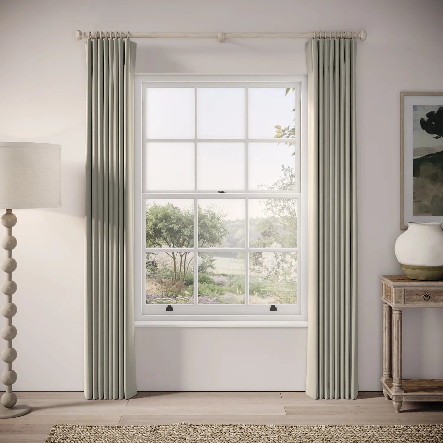 Matchbox Curtains - Soft Velvet - Cornish