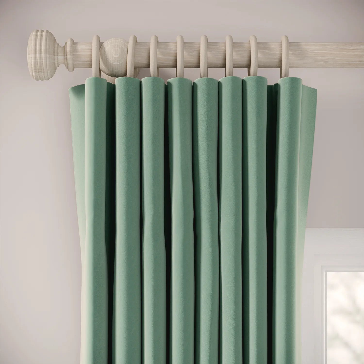 Matchbox Curtains - Soft Velvet - Mid-horizon